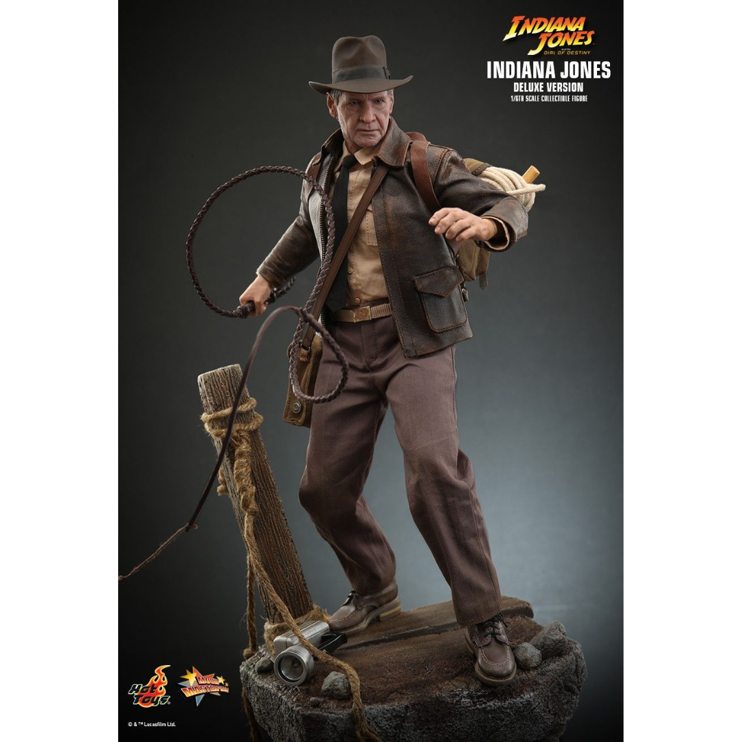 Deluxe Version Indiana Jones Hot Toys Dirl Of Destiny Sideshow
