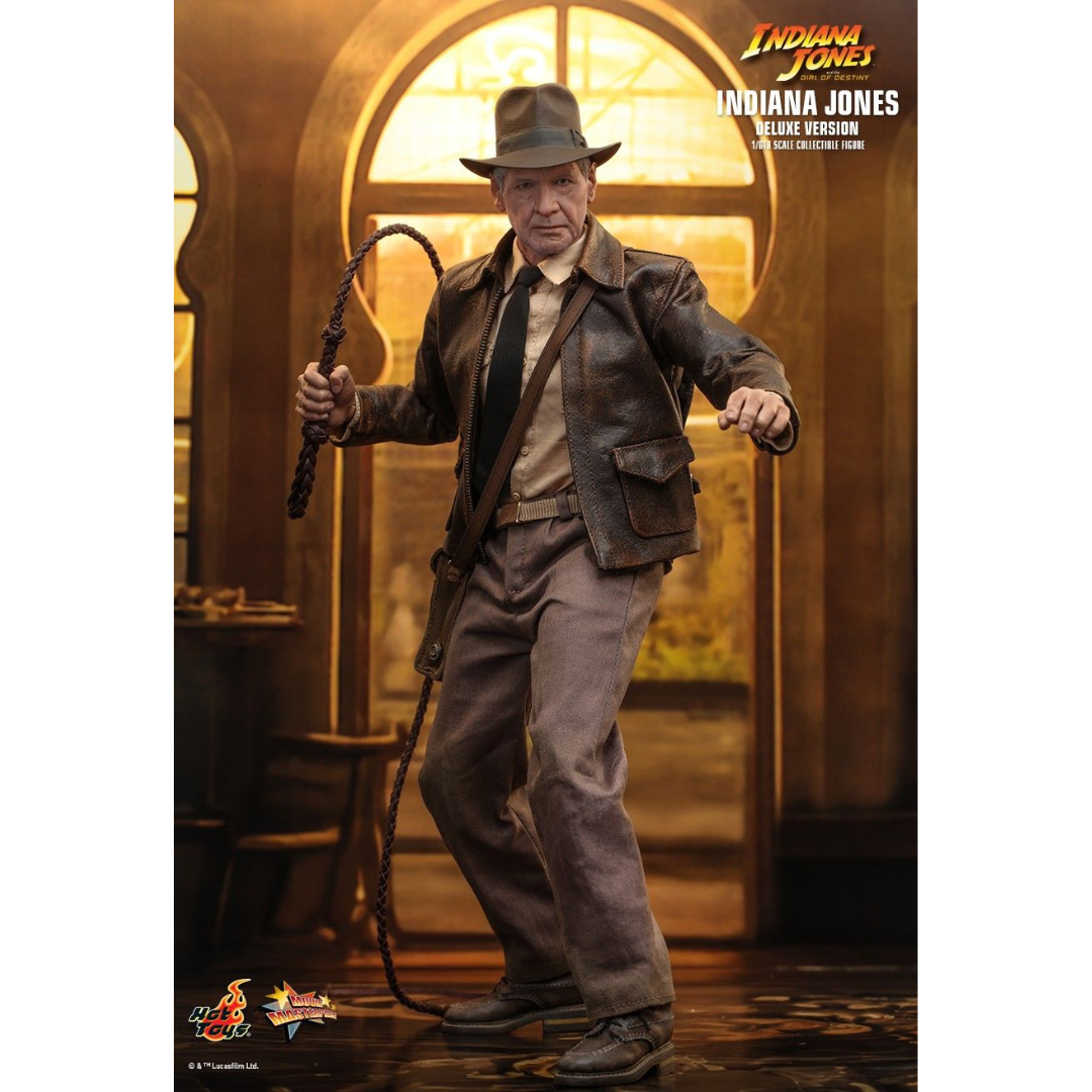 Hot Toys Deluxe Version Indiana Jones Sideshow Dirl Od Destiny