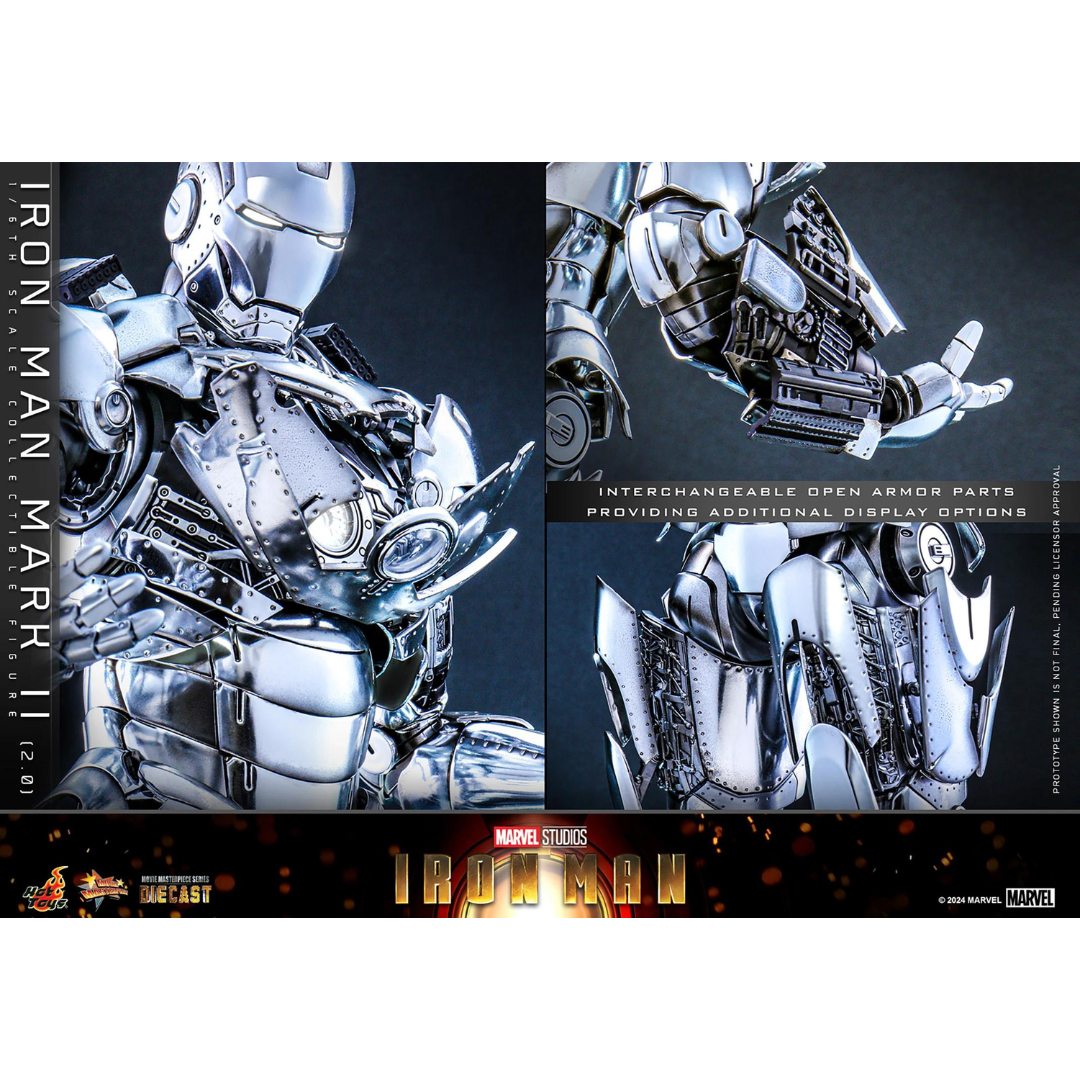 Marvel Sideshow Mark II Hot Toys Iron Man