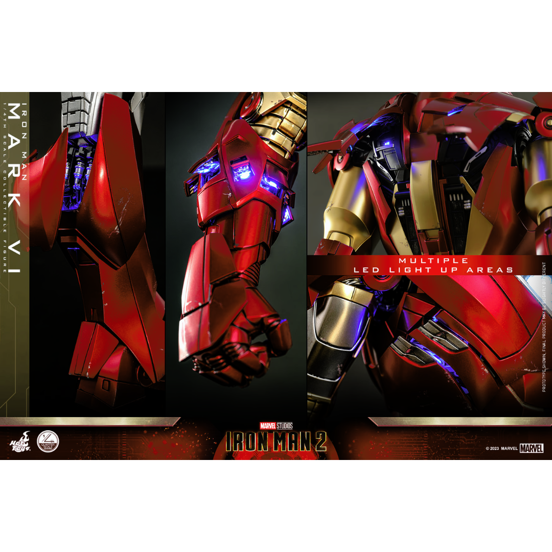 Sideshow Iron Man Mark VI Hot Toys Marvel