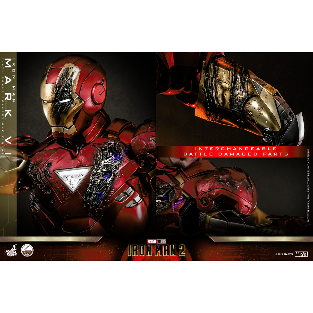 Sideshow Hot Toys Iron Man 2 Mark Vi Marvel