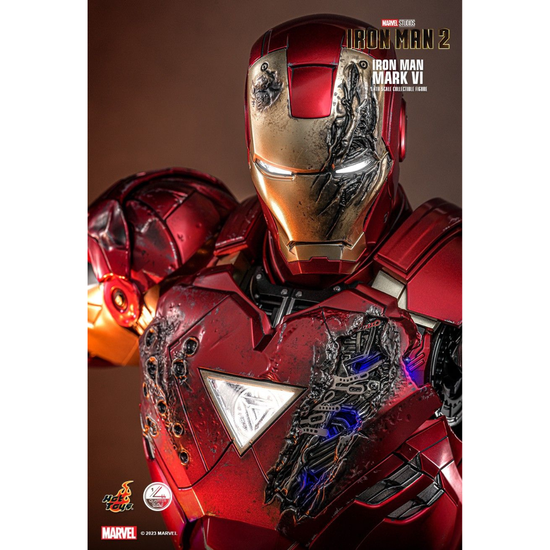 Figure Sideshow Hot Toys Marvel Mark VI Iron Man