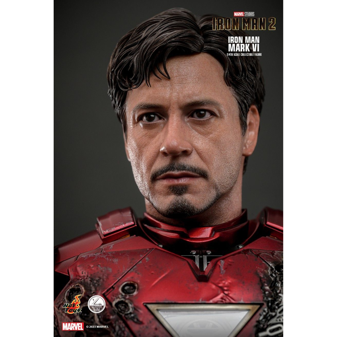 Mark VI Sideshow Hot Toys Marvel Iron Man 2 Figure