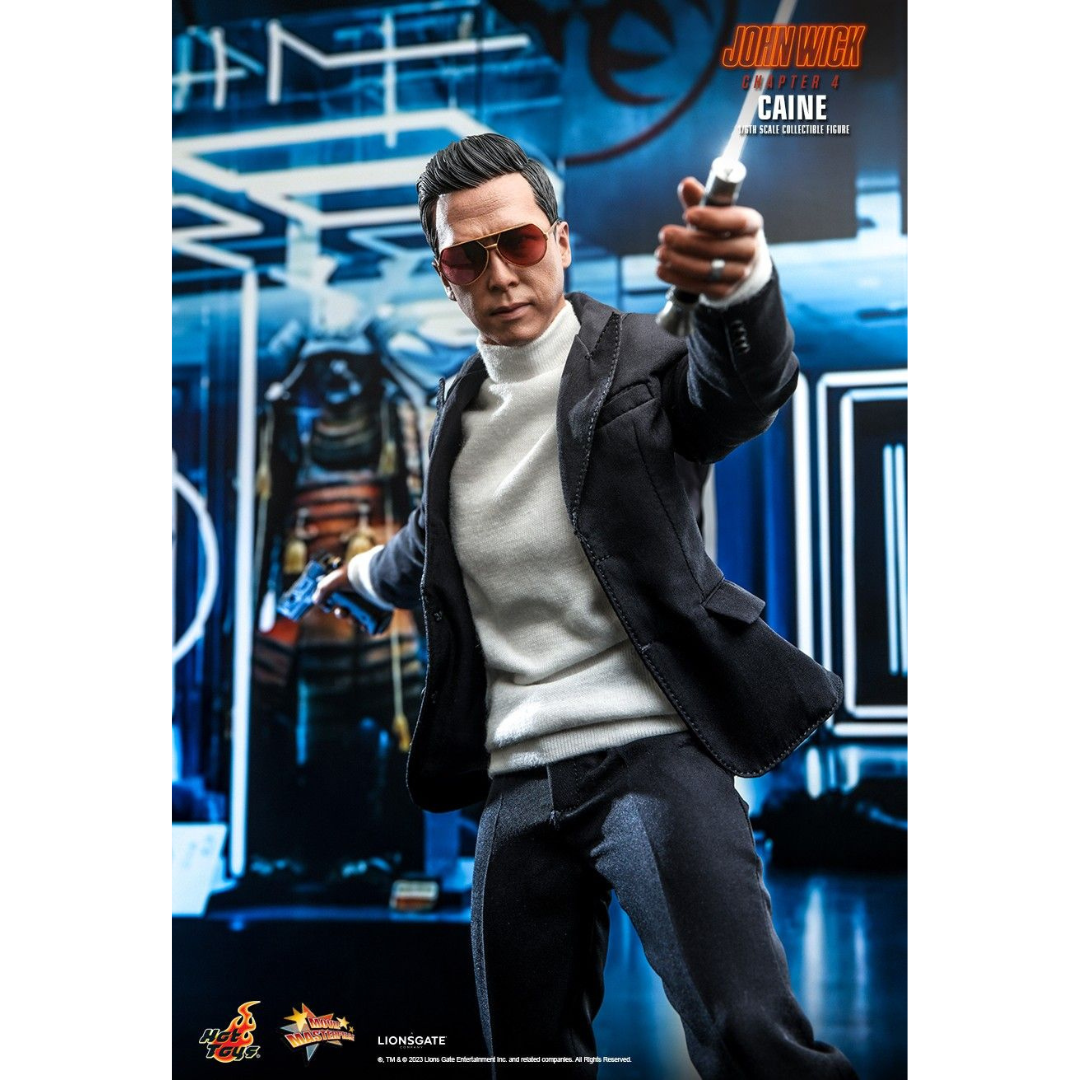 John Wick 4 Caine Hot Toys Figure Sideshow