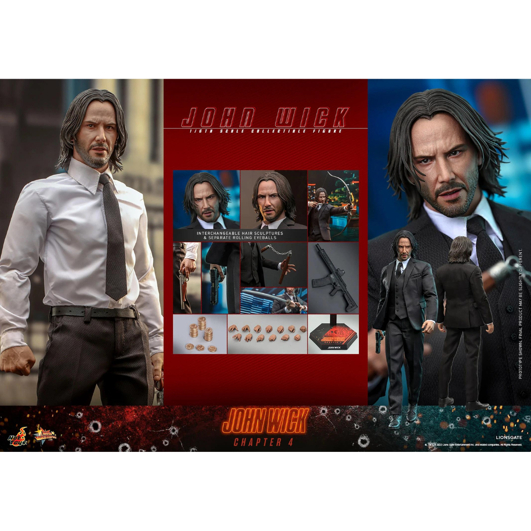 Figure John Wick Chapter 4 Sideshow Hot Toys