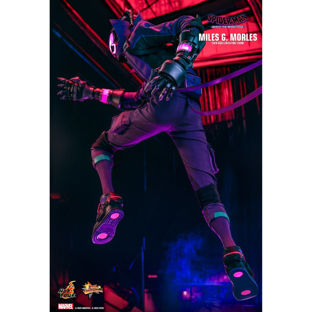 Marvel Miles G Morales Hot Toys Spider Across The Verse Sideshow