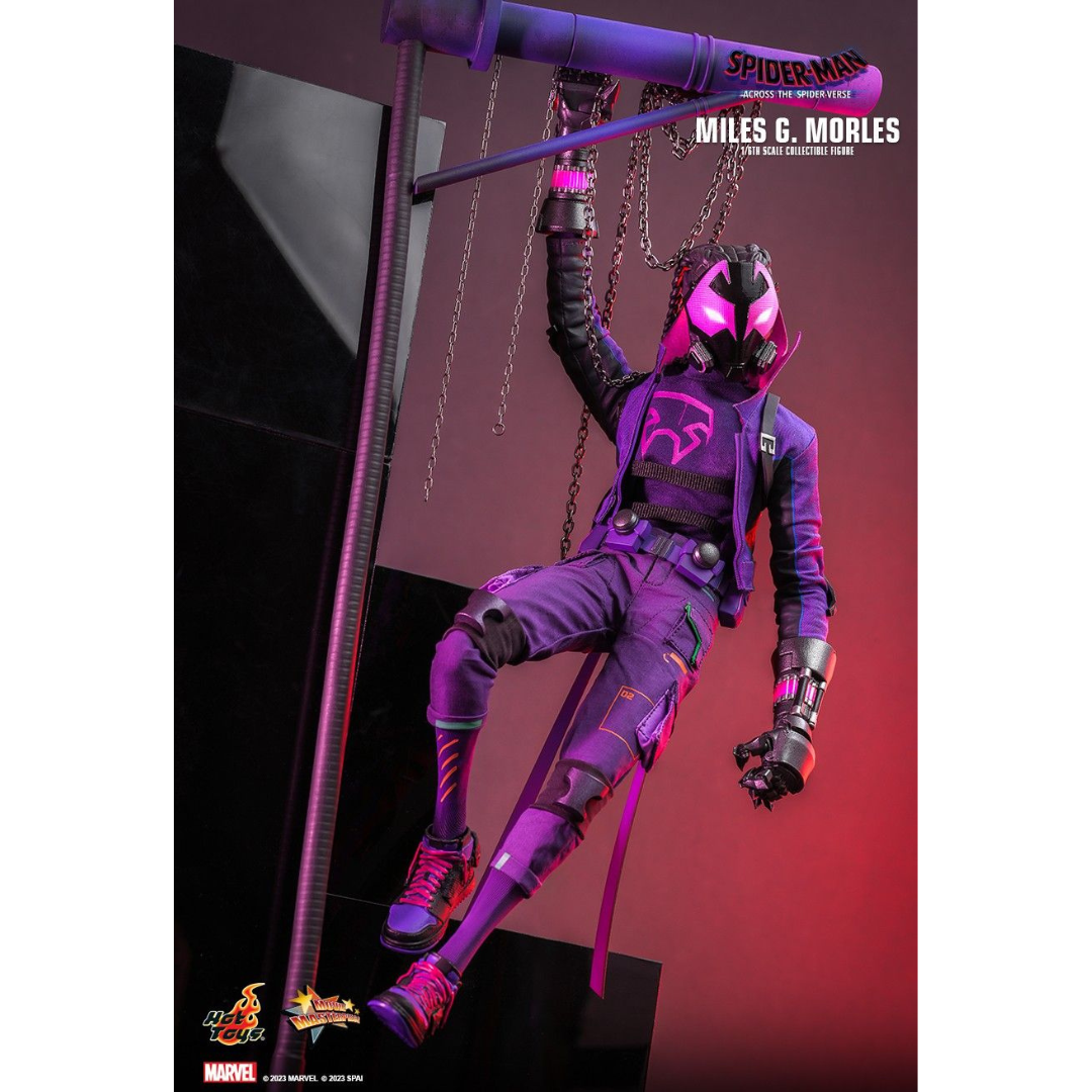 Miles G Morales Hot Toys Marvel Sideshow Figure