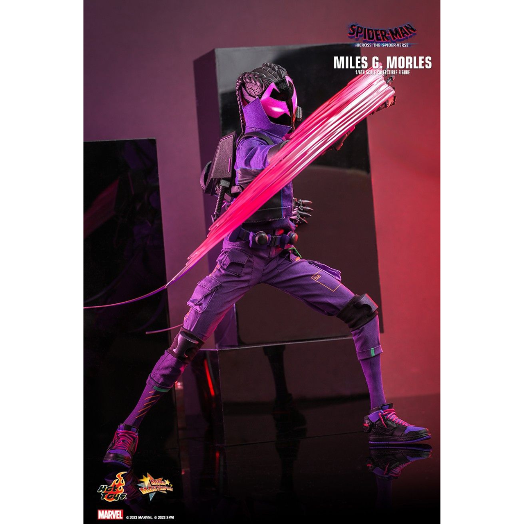 Marvel Sideshow Across The Verse Miles Morales Spider Figure