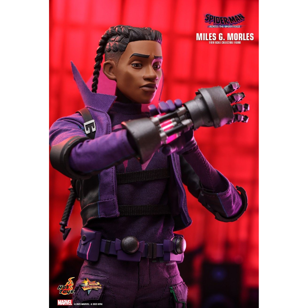 Marvel Spider Across The Verse Hot Toy Miles Morales Sideshow