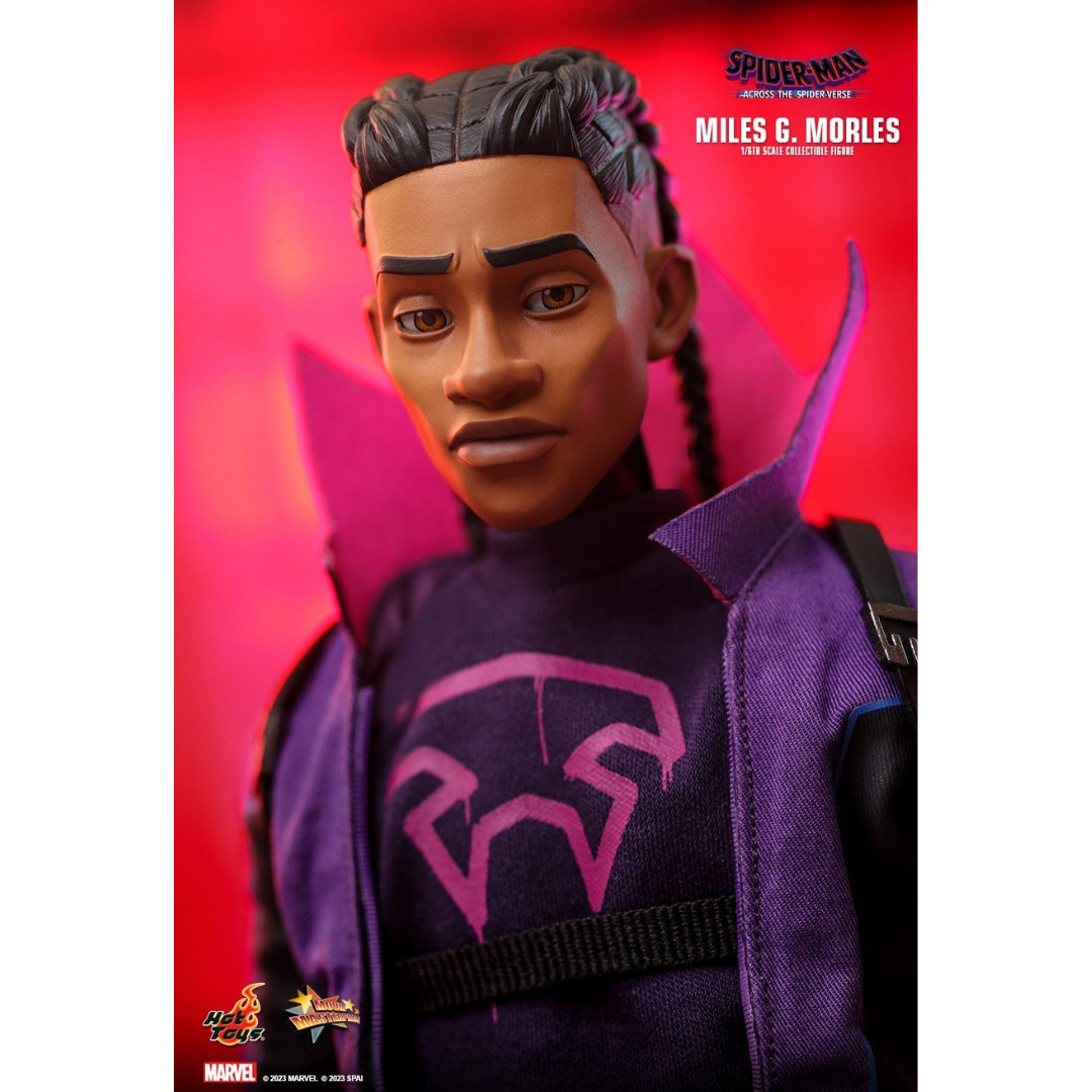 Miles G Morales Sideshow Hot Toys Spider Man Across The Verse Marvel