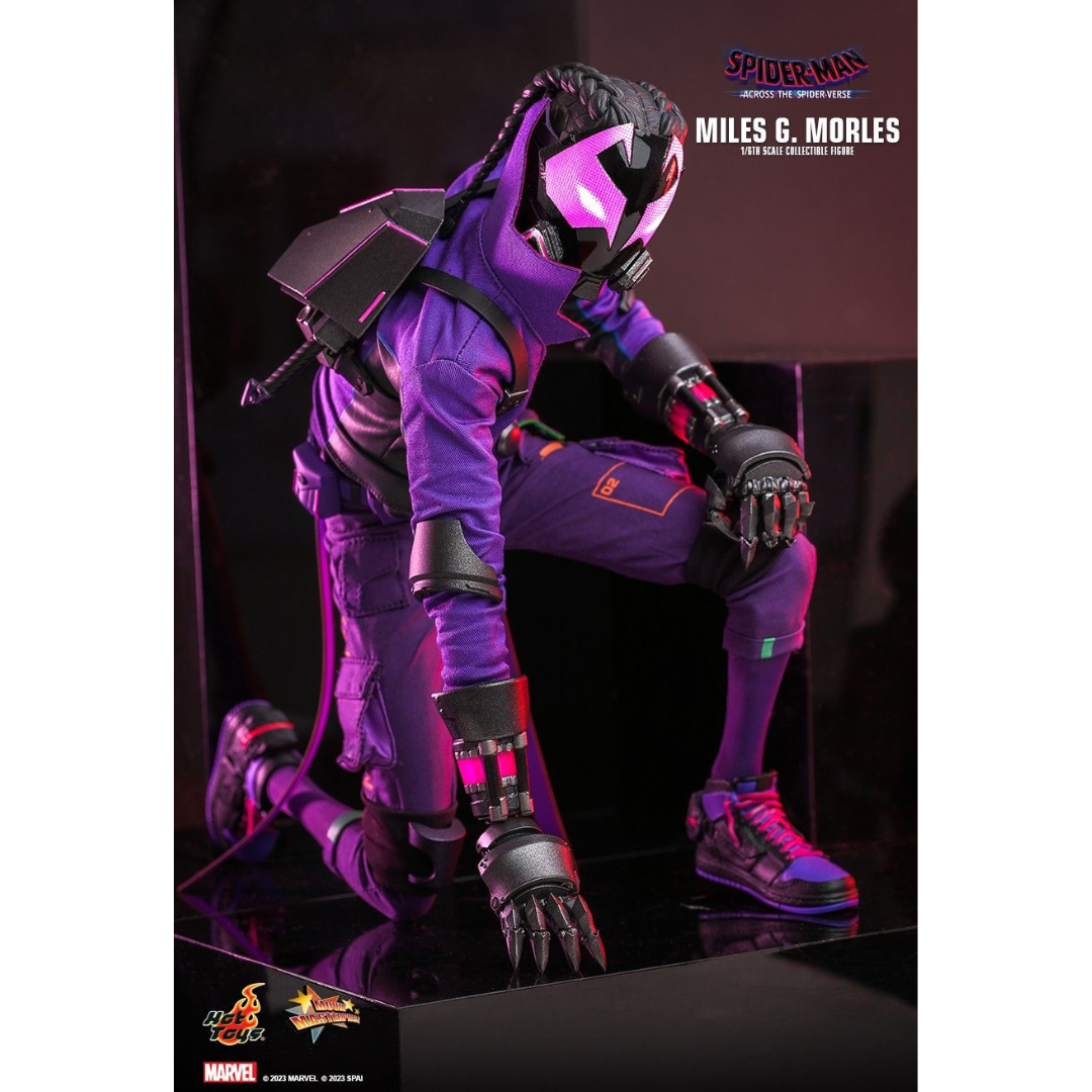 Sideshow Marvel Hot Toys Spider Across The Verse Miles G Morales