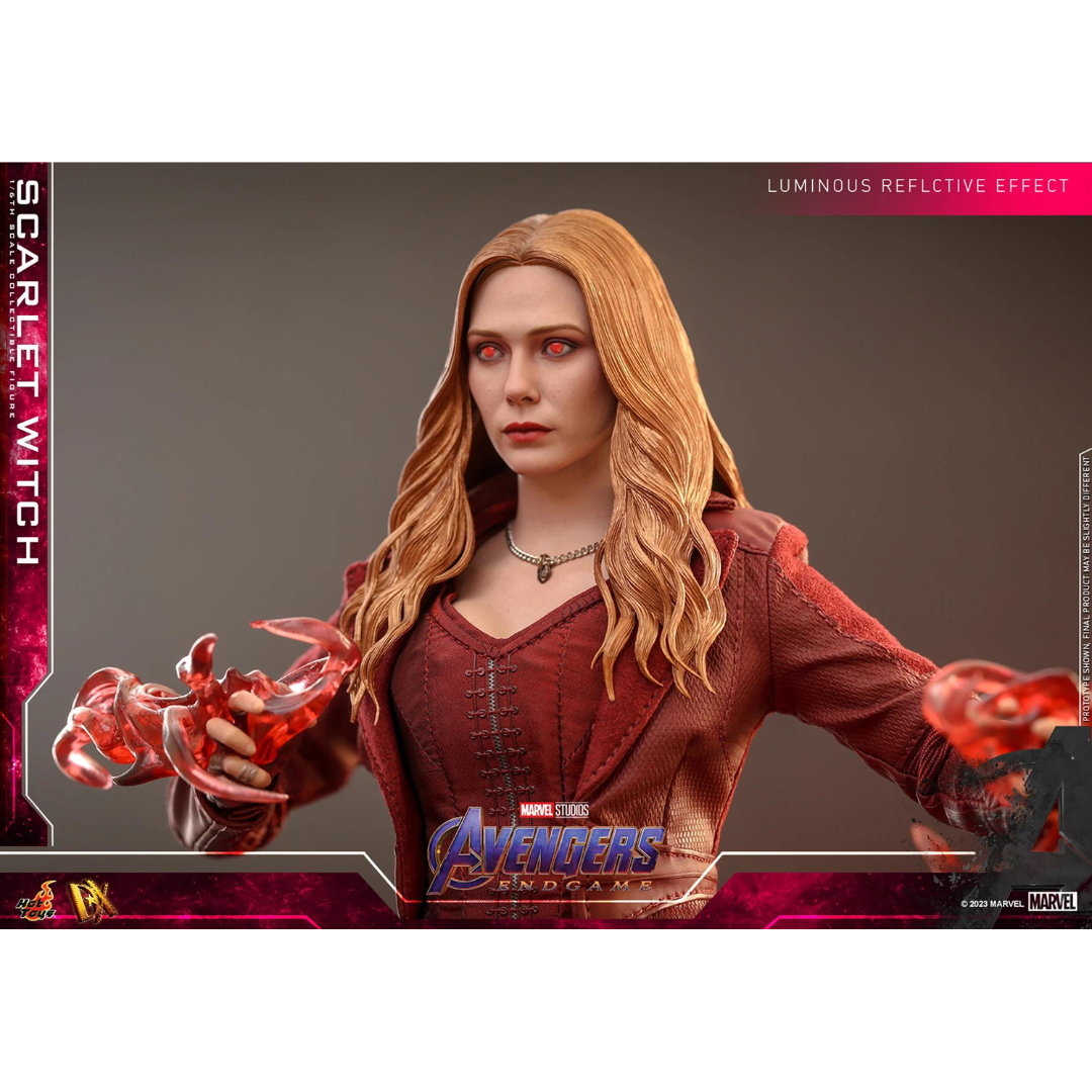 Marvel Sideshow Scarlet Witch Hot Toys Avenger Endgame