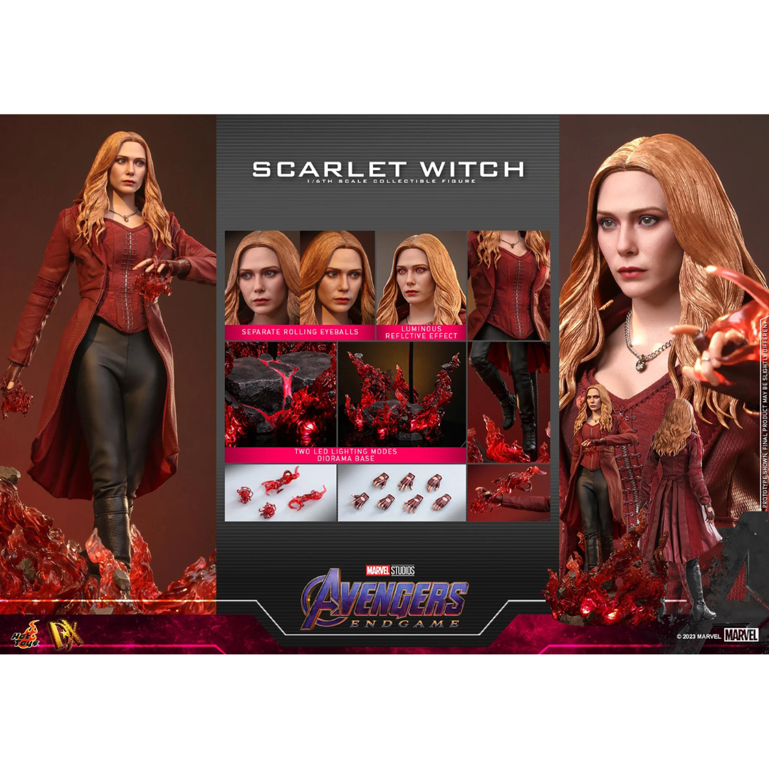 Hot Toys Scarlet Witch Figure Avenger Endgame Sideshow