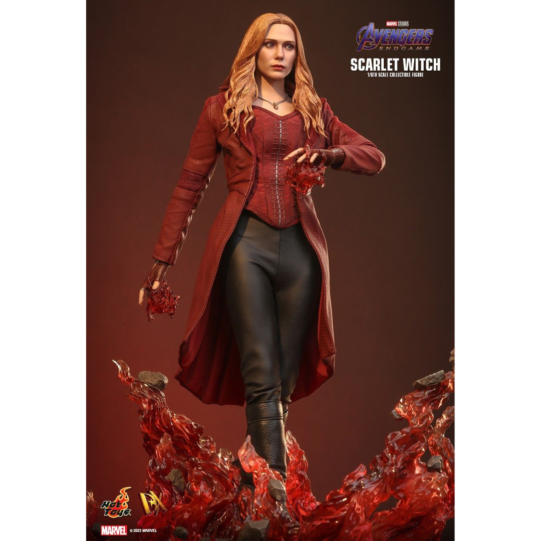 Marvel Scarlet Witch Hot Toys Avengers Endgame Sideshow