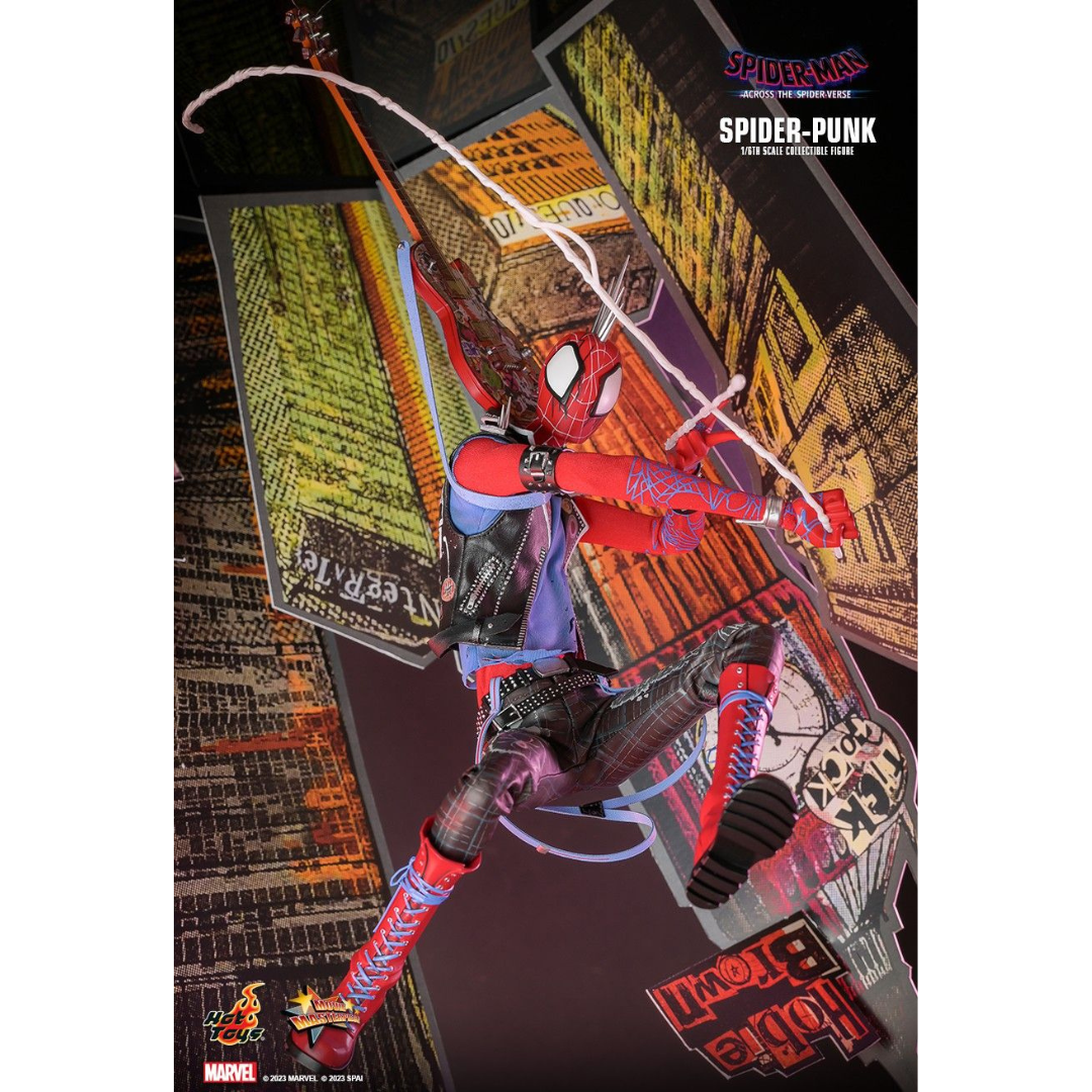 Marvel Across the Verse Hot Toys Spider Punk Sideshow