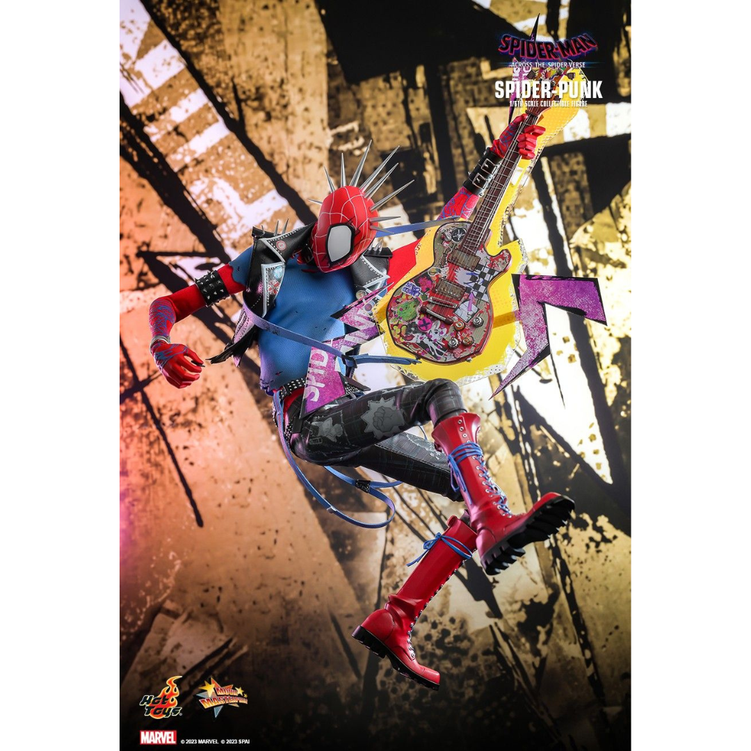 Spider Punk Hot Toys Sideshow Marvel Across the verse