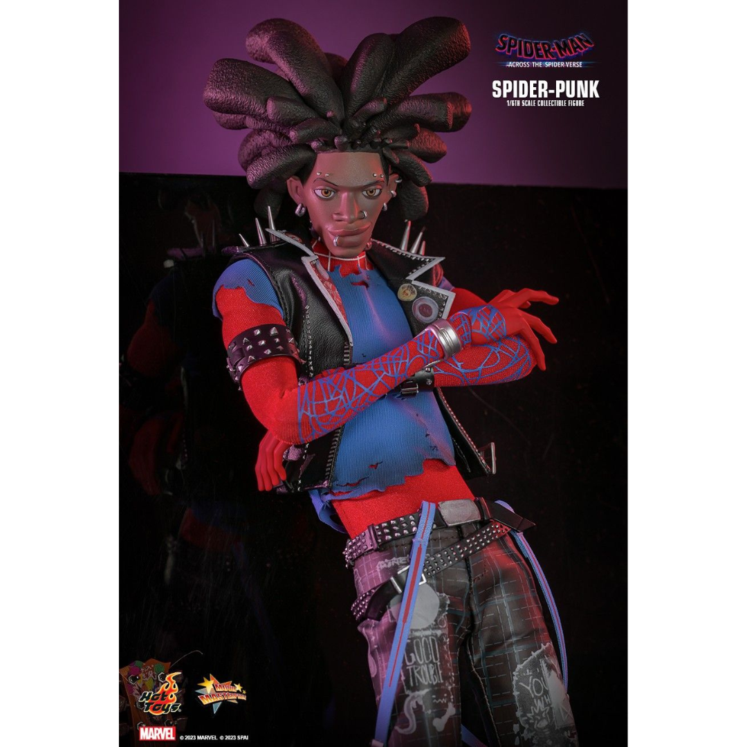 Hot Toys Spider Punk Marvel Sideshow Across the Verse