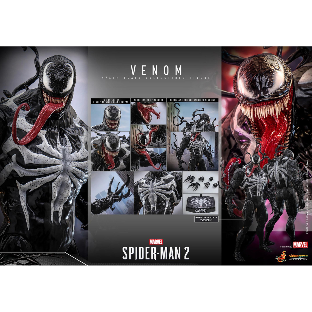 Venom Spider Man 2 Marvel Hot Toys Sideshow Figure