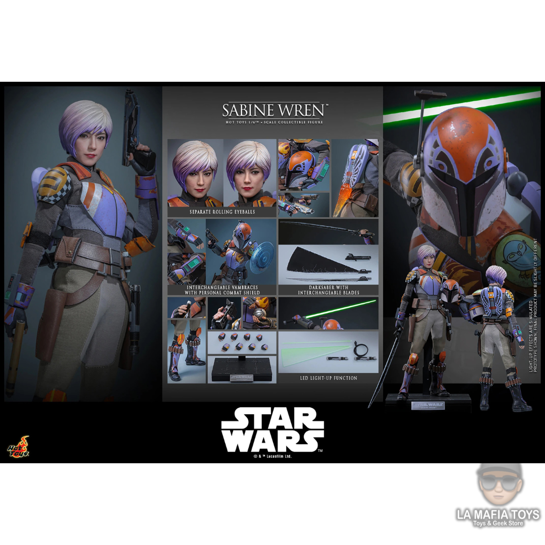 Hot Toys Sabine Wren Star Wars Mandalorian