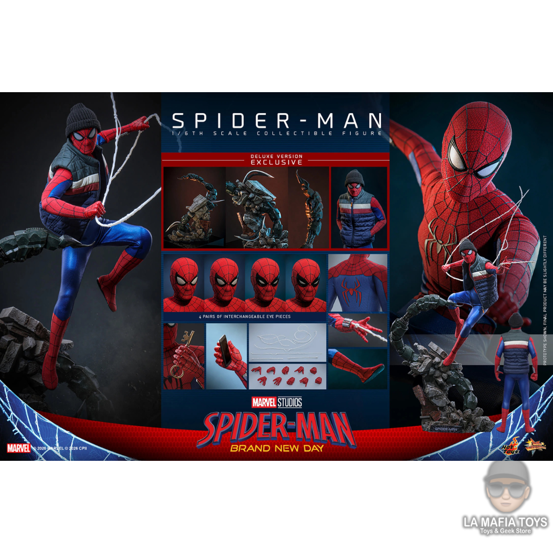 Hot Toys Spider-Man (Deluxe Version) Brand New Day