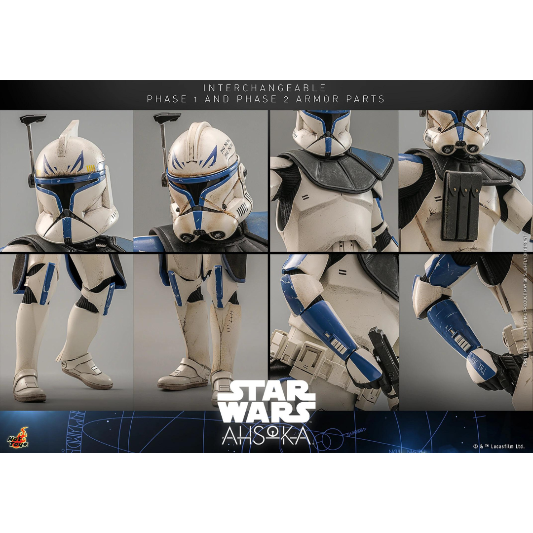 Figure Star Wars Ahsoka Sideshow Captain Rex Hot Toys
