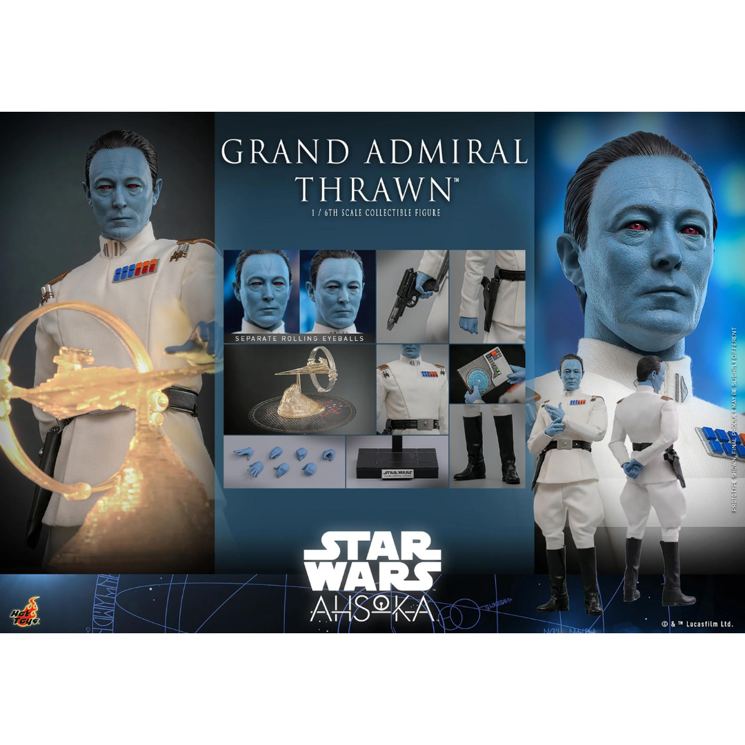 Grand Admiral Thrawn Sideshow Star Wars Hot Toys
