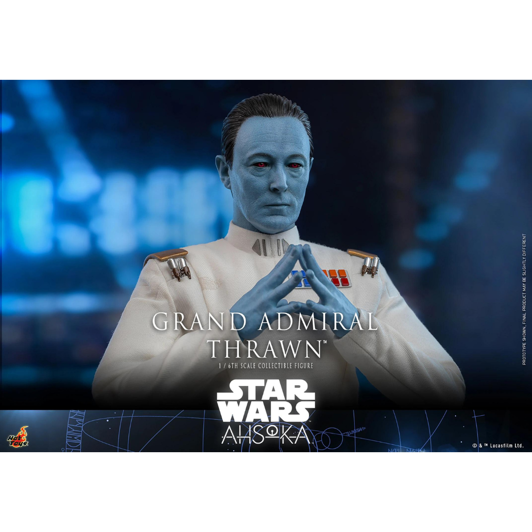 Star Wars Ahsoka Sideshow Grand Admiral Thrawn Hot Toys