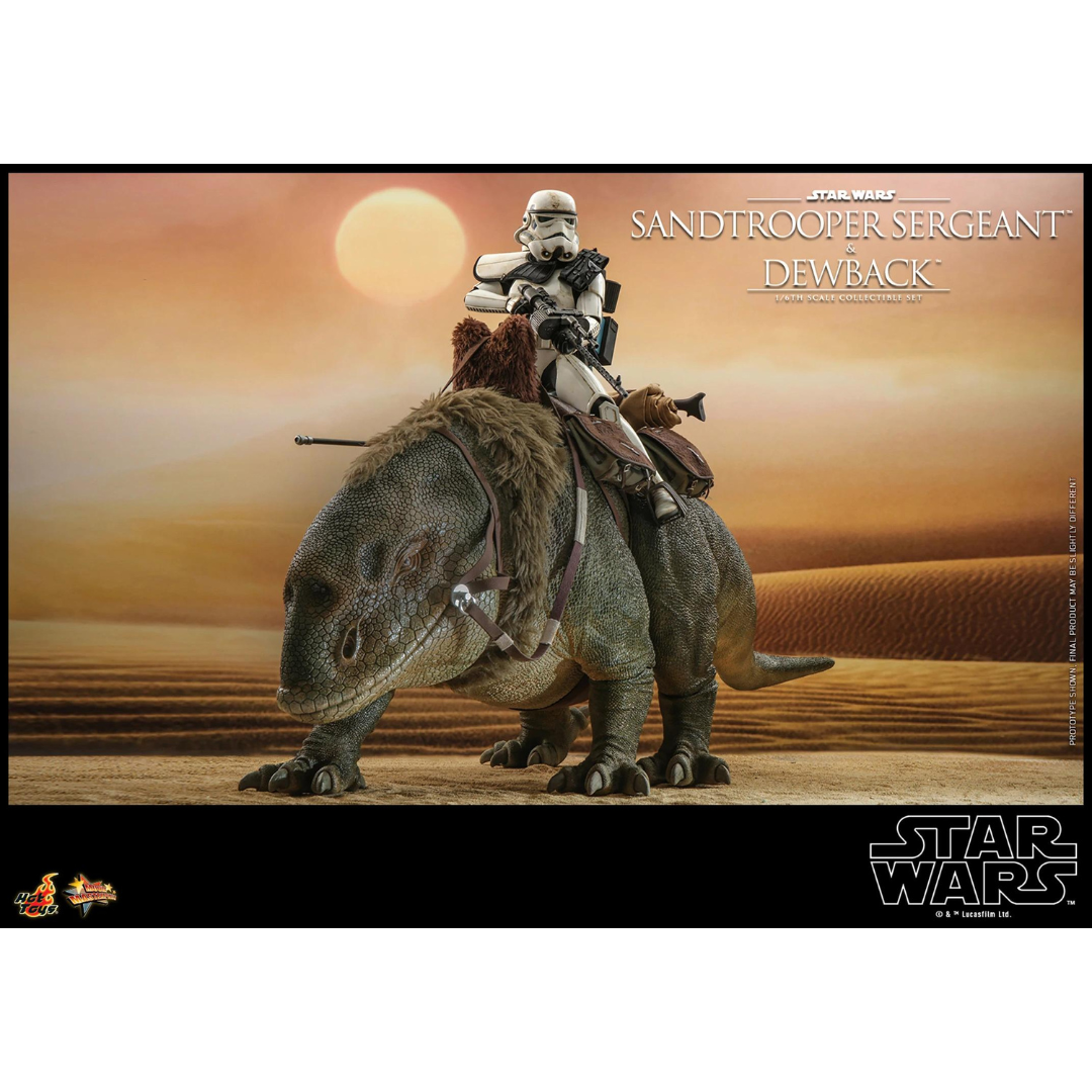 Sandtrooper Sergeant Sideshow Dewback Hot Toys Star Wars