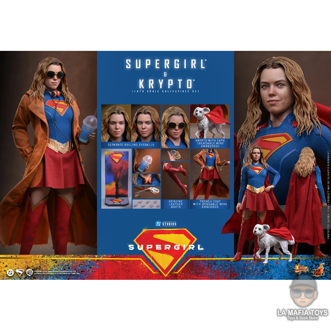 Hot Toys Supergirl & Krypto