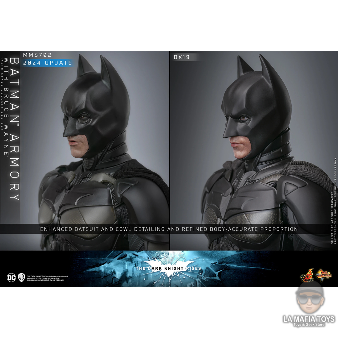 Hot Toys DC Batman Armory With Bruce Wayne
