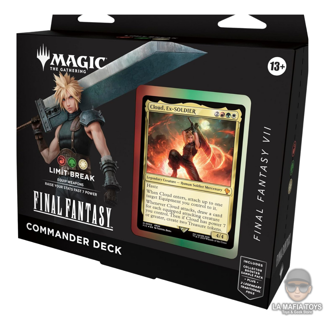 Magic The Gathering Final Fantasy Commander Deck Limit Break Ingles