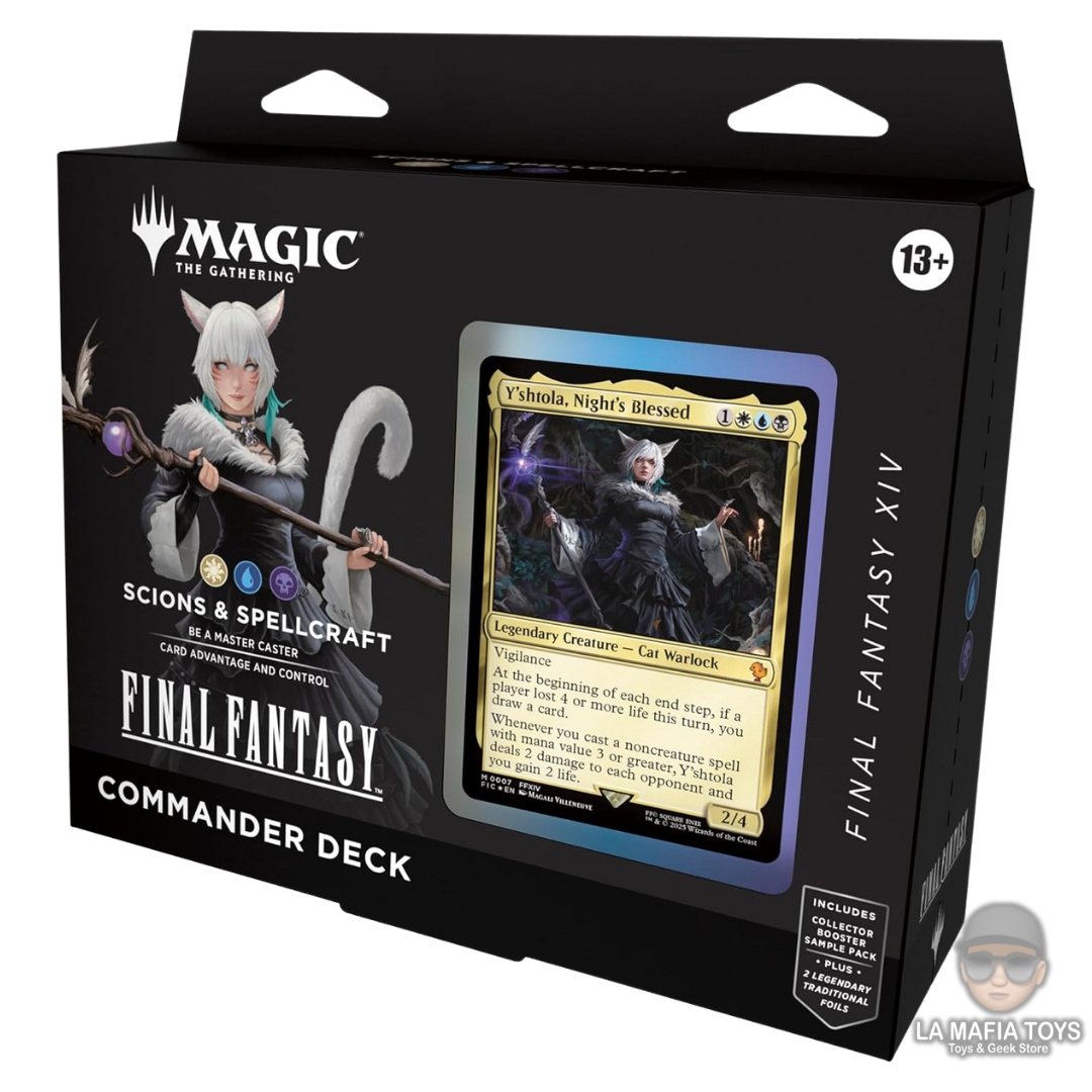 Magic The Gathering Final Fantasy Commander Deck Scions & Spellcraft Ingles