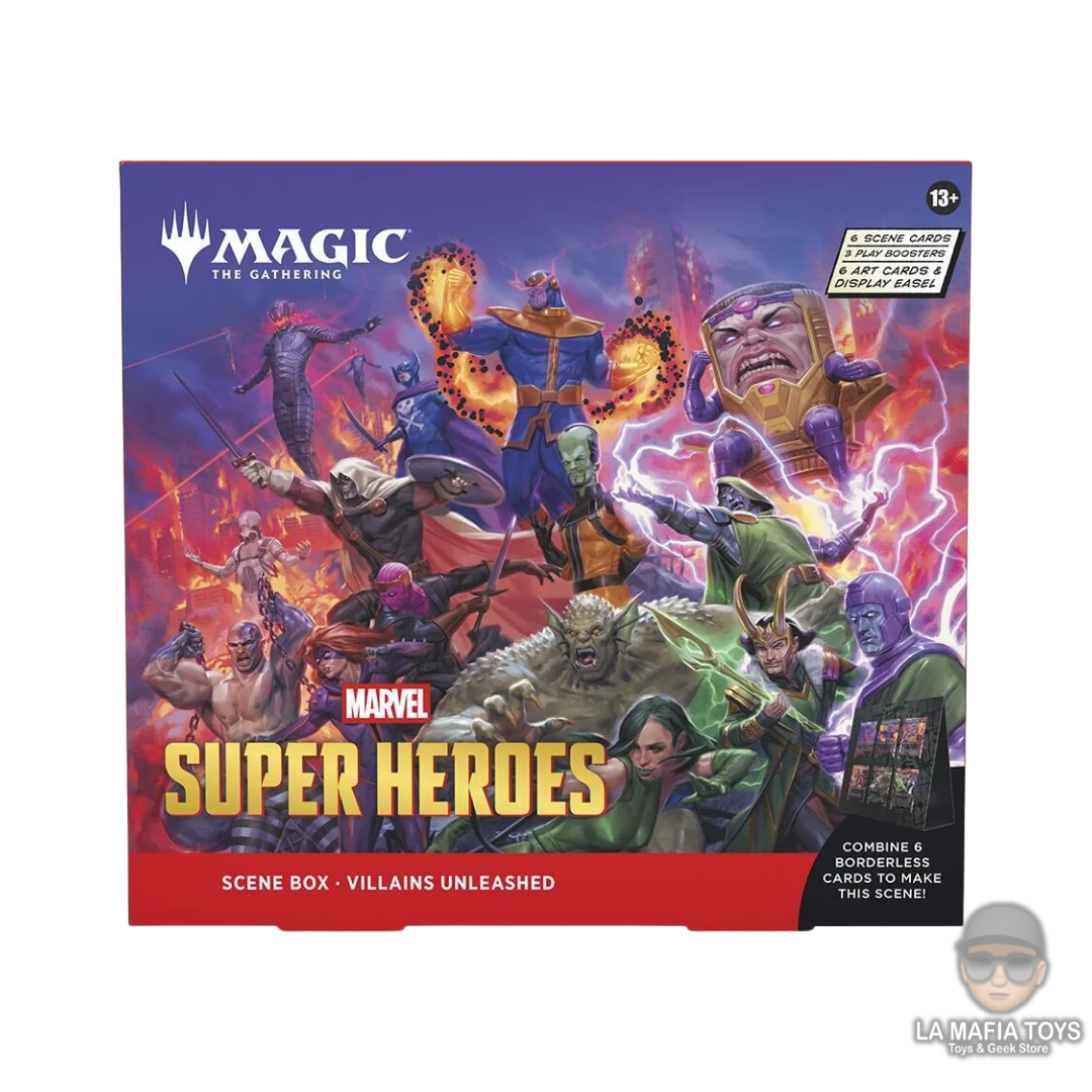 MTG: Marvel Super Heroes Scene Box Display Ingles (par)