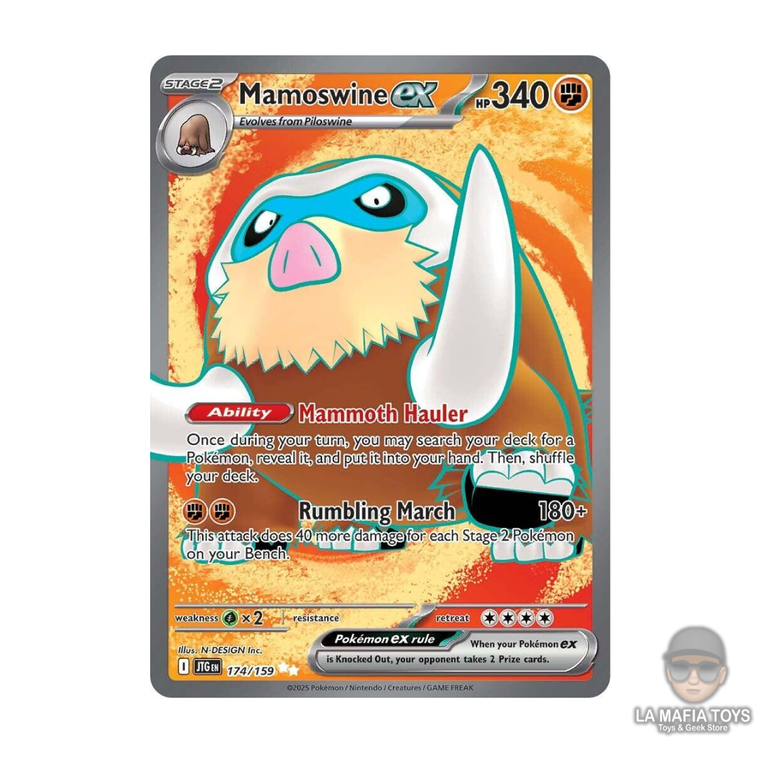 Mamoswine Ex #174 Pokemon Journey Together