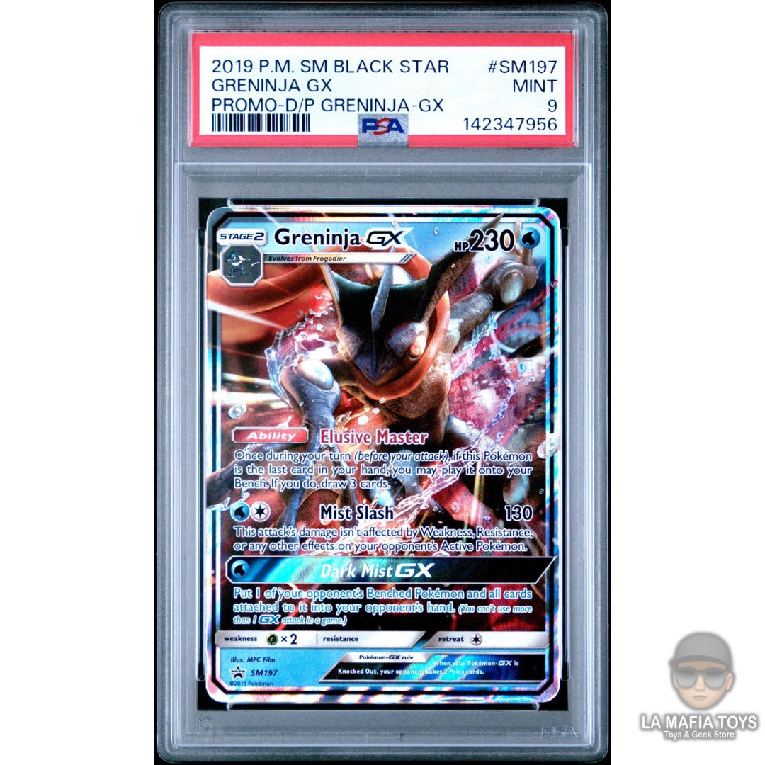 pokemon detective pikachu cards greninja Greninja GX SM197 Detective Pikachu Holo Rare Pokemon Card Near Mint