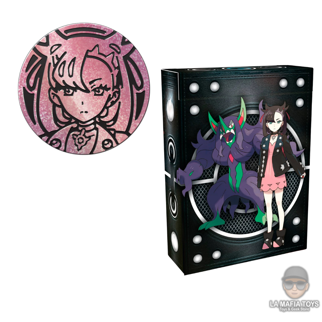 Pokemon tcg Destined Rivals Marnie Ex Battle Deck Ingles