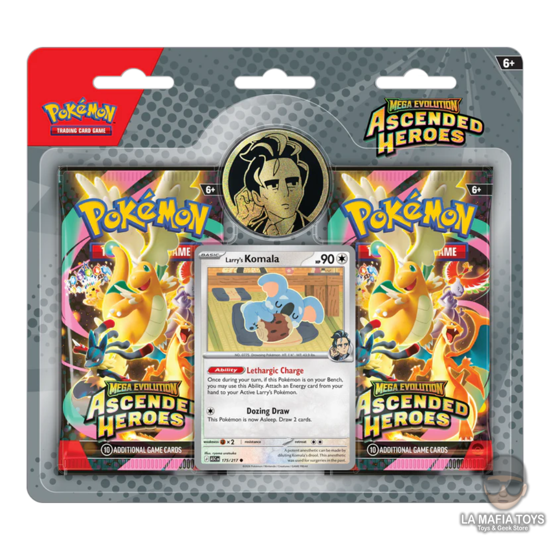 Pokemon Tcg Ascended Heroes Larry / Erika Español