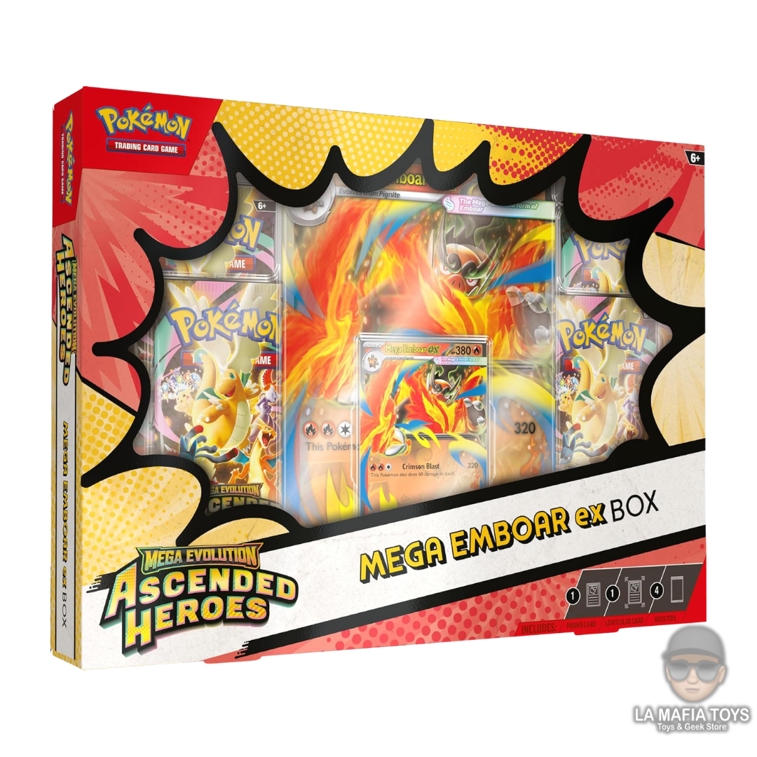 Pokemon Tcg Ascended Heroes Mega Emboard Ex Español