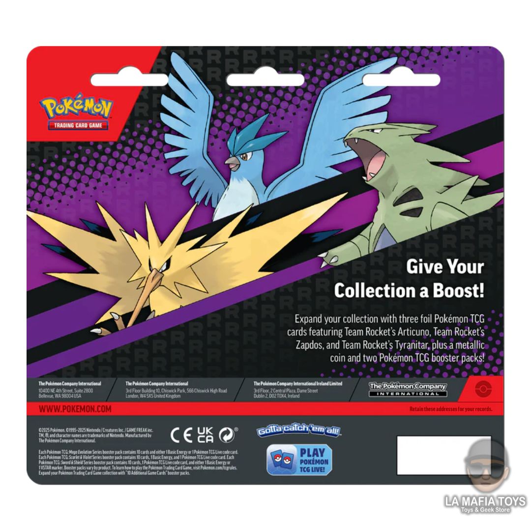 Pokemon Tcg Enhanced Zapdos Articuno Tyranitar Inglés