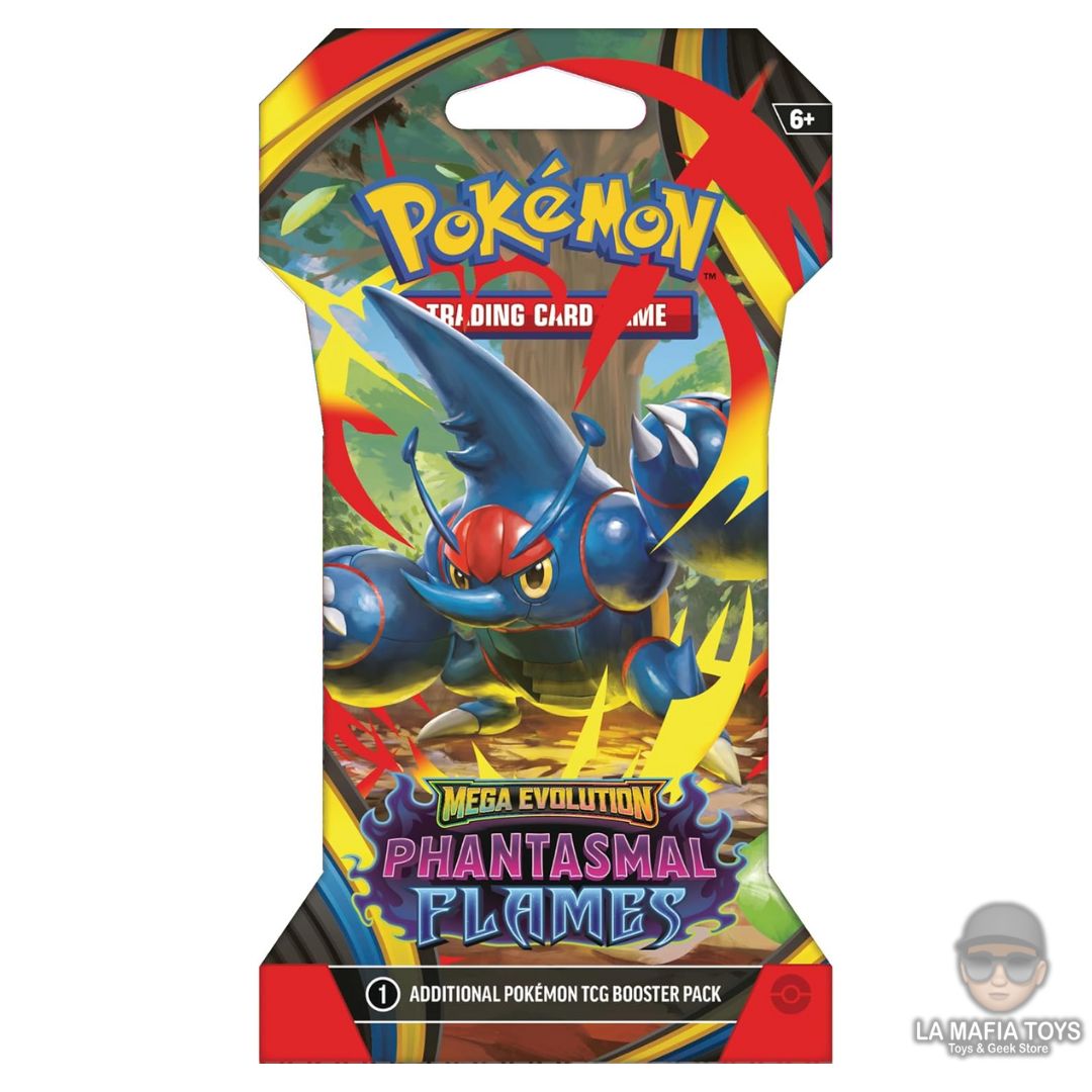 Pokemon Tcg Phantasmal Flames Sleeved Booster Ingles