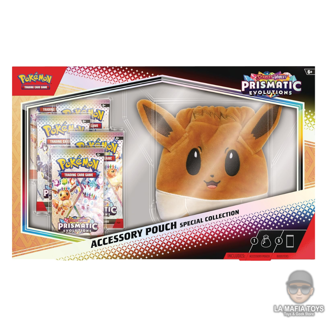 Pokemon Tcg Prismatic Evolution Accessory Pouch Collection