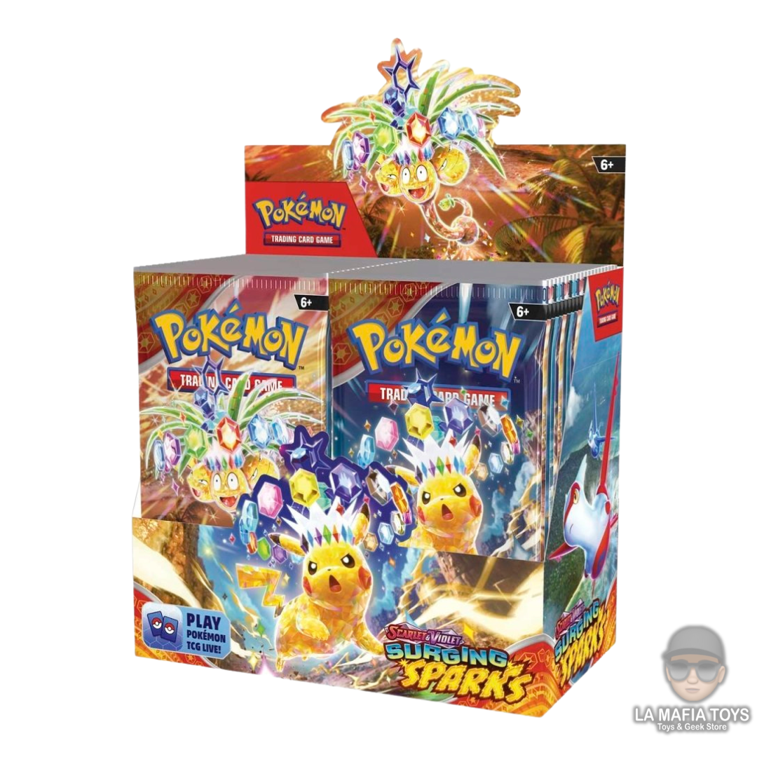 Pokemon Tcg Surging Sparks Booster Display Ingles (36 Sobres)