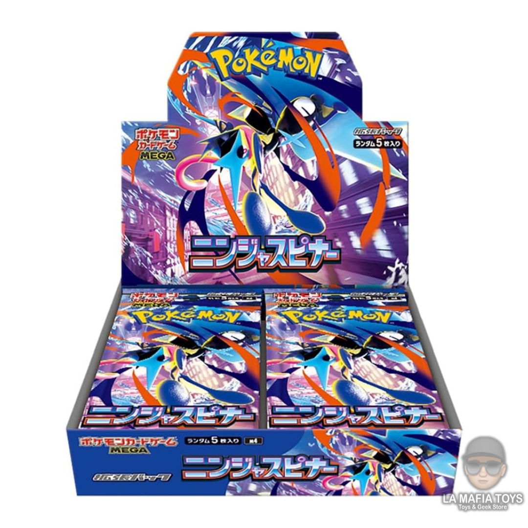 Pokemon MEGA Ninja Spinner Box