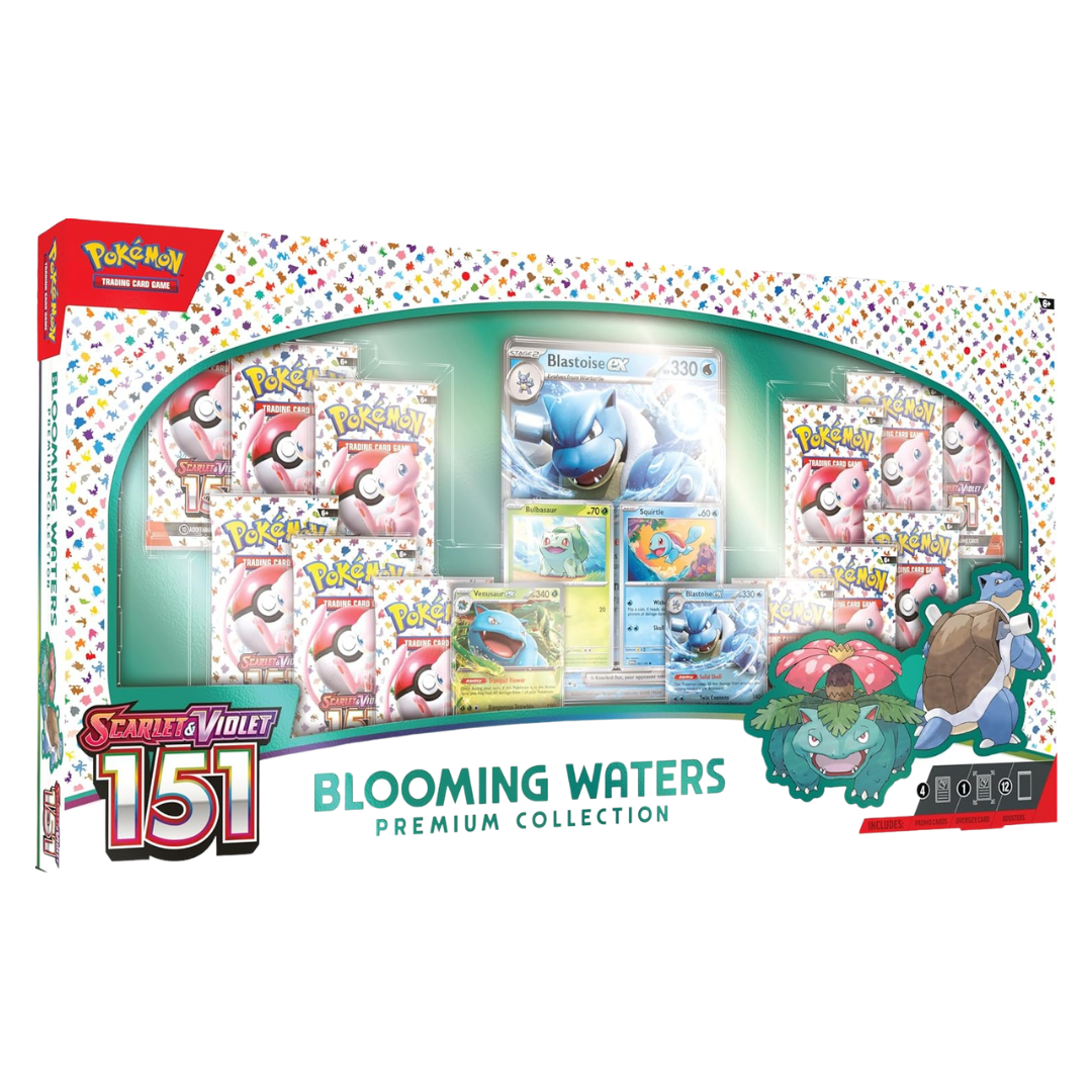 Pokemon Tcg Blooming Waters 151 Premium Collection