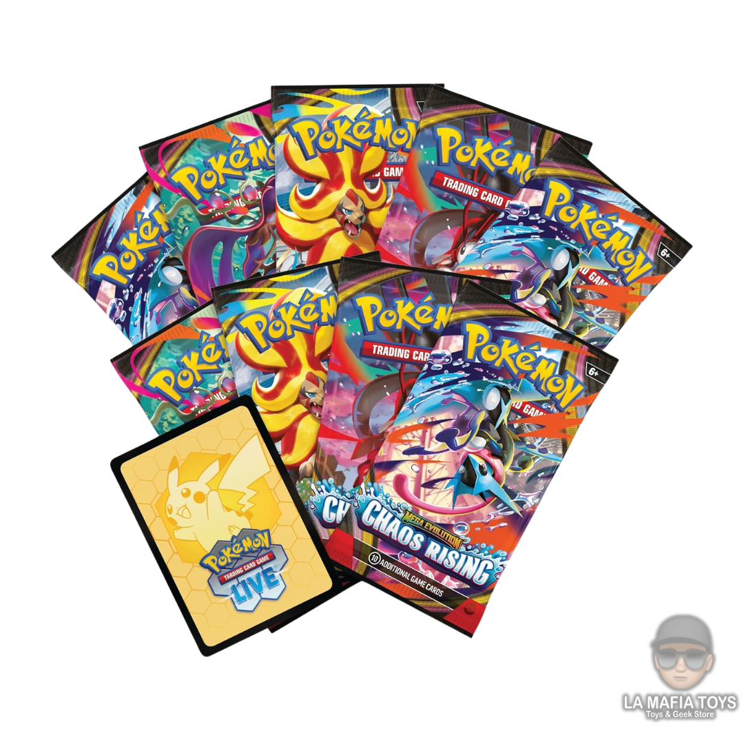 Pokemon Tcg Chaos Rising ETB Ingles