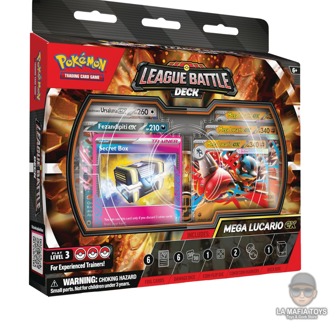 Pokemon Tcg Mega Lucario Ex Battle Deck ESPAÑOL