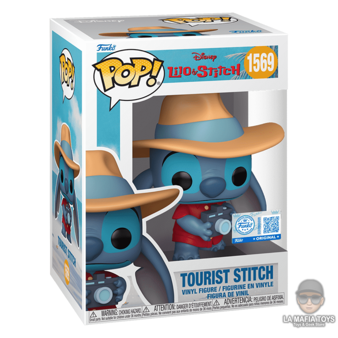 Funko Stitch Tourist 1569 Exclusive