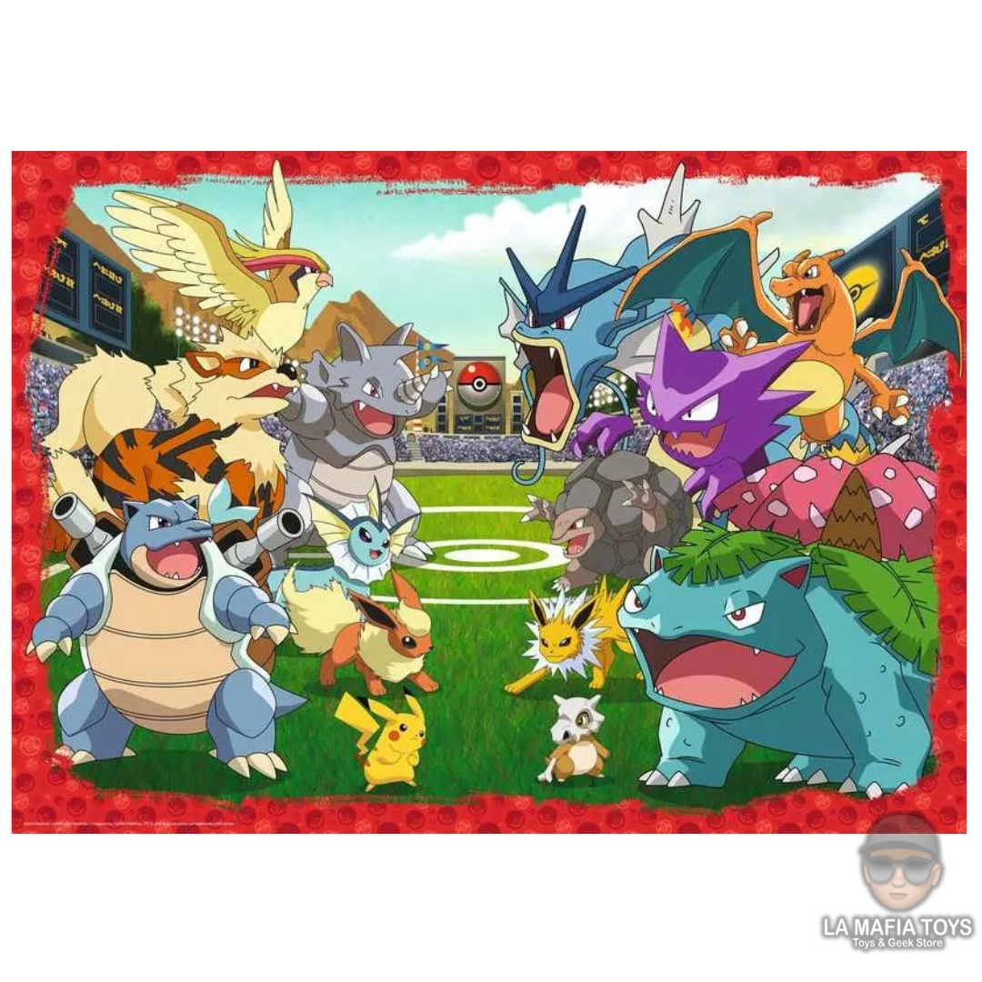 Puzzle Pokemon Batalla Pokemon 1000 PZ