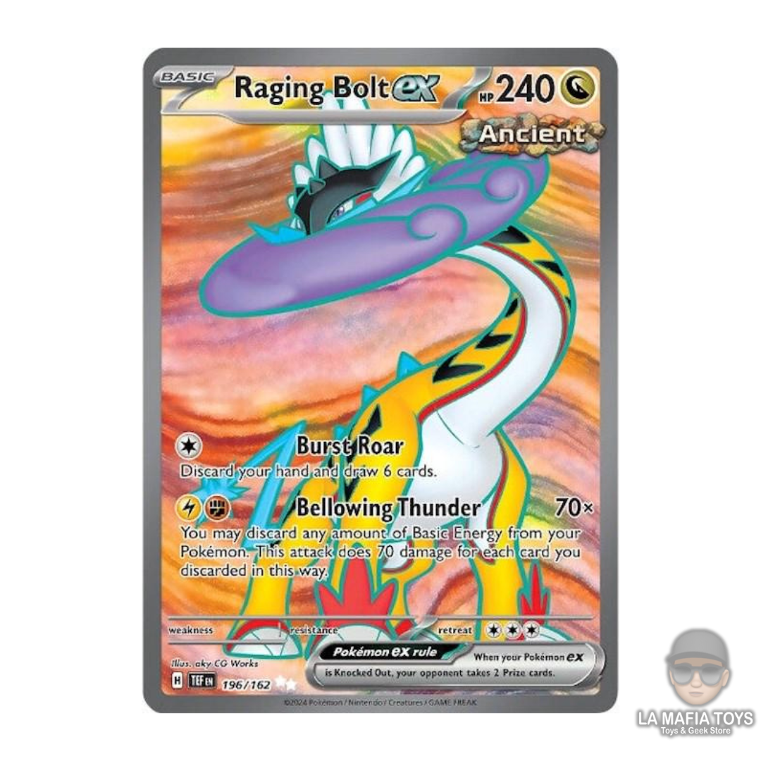 Raging Bolt Ex #196 Pokemon Temporal Force