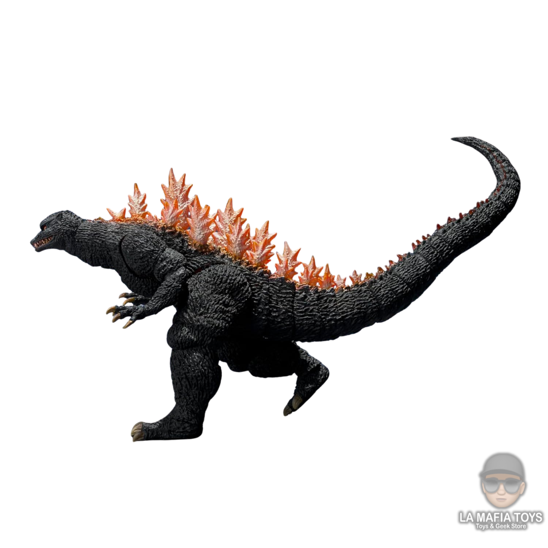S.H. MonsterArts Godzilla 2004 Heat Ray Ver. Vs New Gotengo